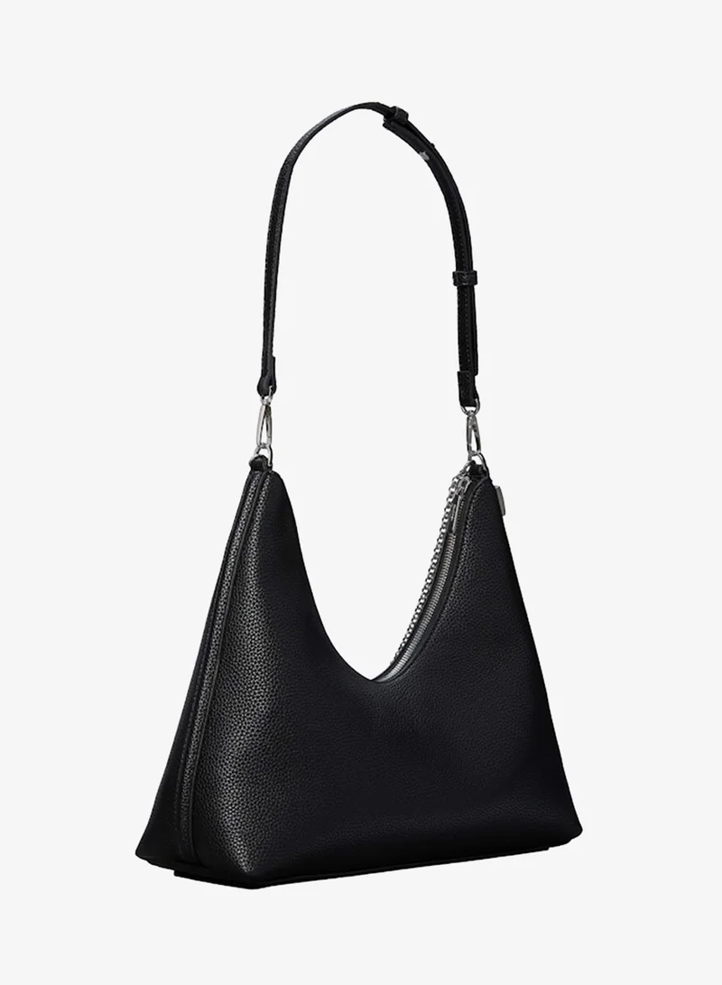 CALVIN KLEIN  Pebbled Jewellery Chain Hobo Bag for Women | Best Price UAE